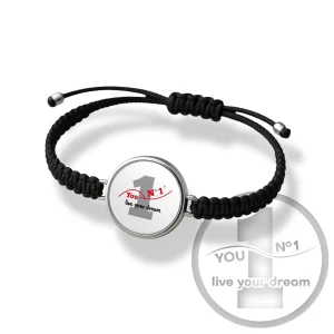 Pulsera (paracord/silicona + acero) – version 1