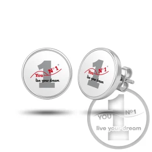 Pendientes (par, acero quirúrgico, minimalistas) – version 1