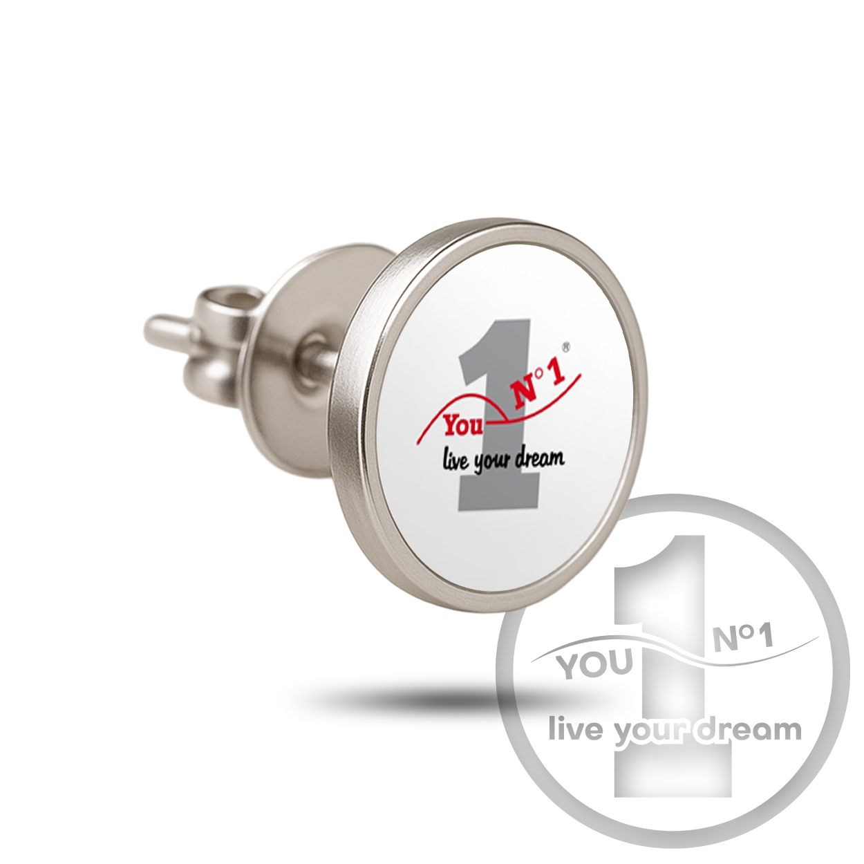 Pin (metal + grabado o impresión, cierre clásico) – version 1